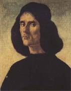 Sandro Botticelli Portrait of Michele Marullo Sweden oil painting artist
